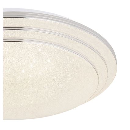 Globo - Dimbare LED plafondlamp LED/18W/230V diameter 40 cm 2700-6500K + afstandsbediening