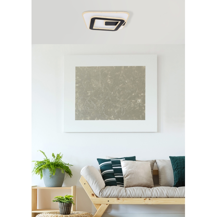 Globo - Dimbare LED plafondlamp LED/36W/230V 3000-6000K + afstandsbediening