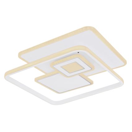 Globo - Dimbare LED-plafondlamp LED/50W/230V 2700-6000K Wi-Fi Tuya 50,3x50,3 cm + afstandsbediening