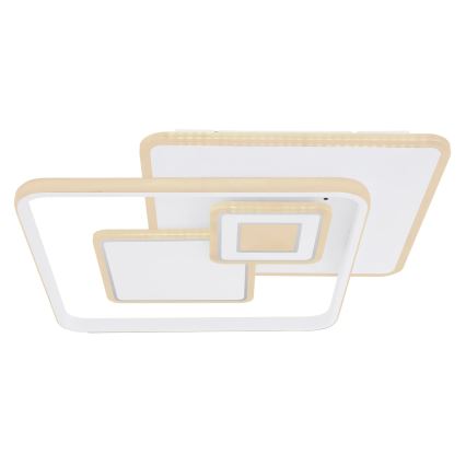 Globo - Dimbare LED-plafondlamp LED/50W/230V 2700-6000K Wi-Fi Tuya 50,3x50,3 cm + afstandsbediening