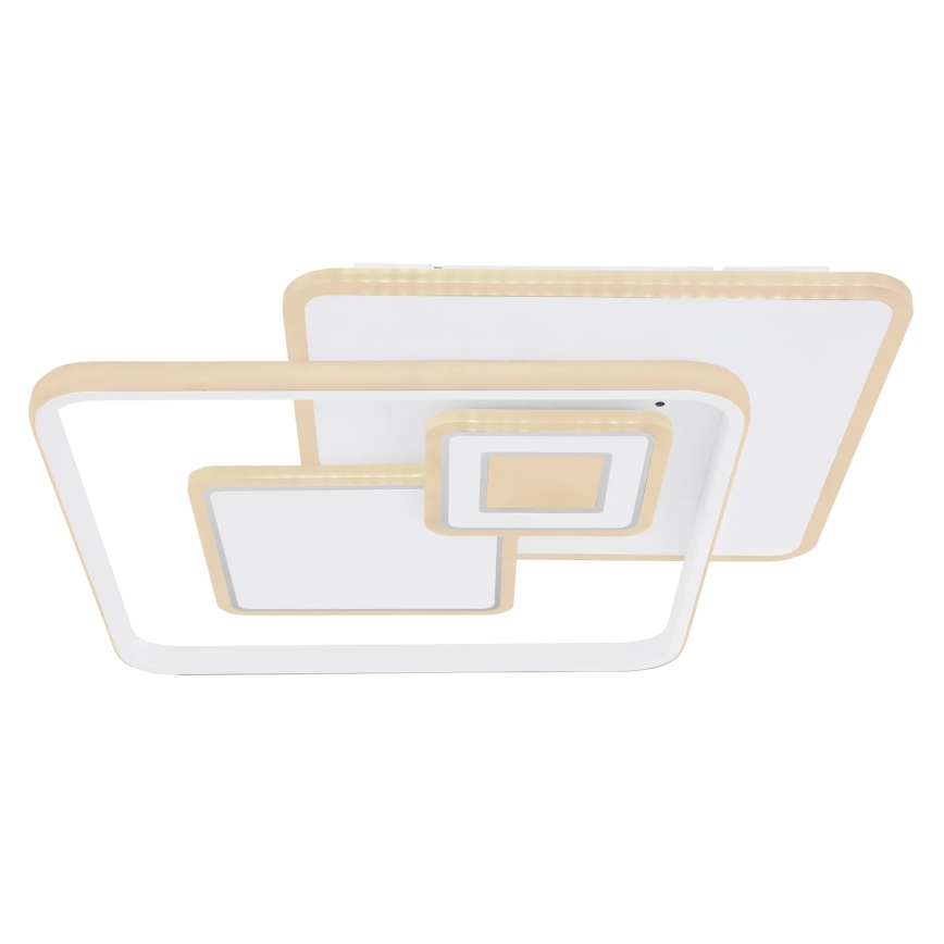 Globo - Dimbare LED-plafondlamp LED/50W/230V 2700-6000K Wi-Fi Tuya 50,3x50,3 cm + afstandsbediening