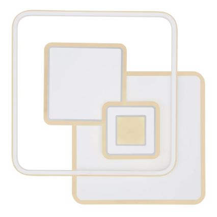 Globo - Dimbare LED-plafondlamp LED/50W/230V 2700-6000K Wi-Fi Tuya 50,3x50,3 cm + afstandsbediening