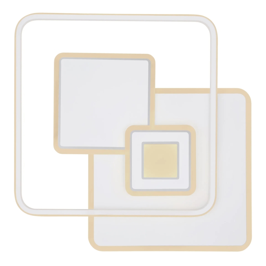 Globo - Dimbare LED-plafondlamp LED/50W/230V 2700-6000K Wi-Fi Tuya 50,3x50,3 cm + afstandsbediening