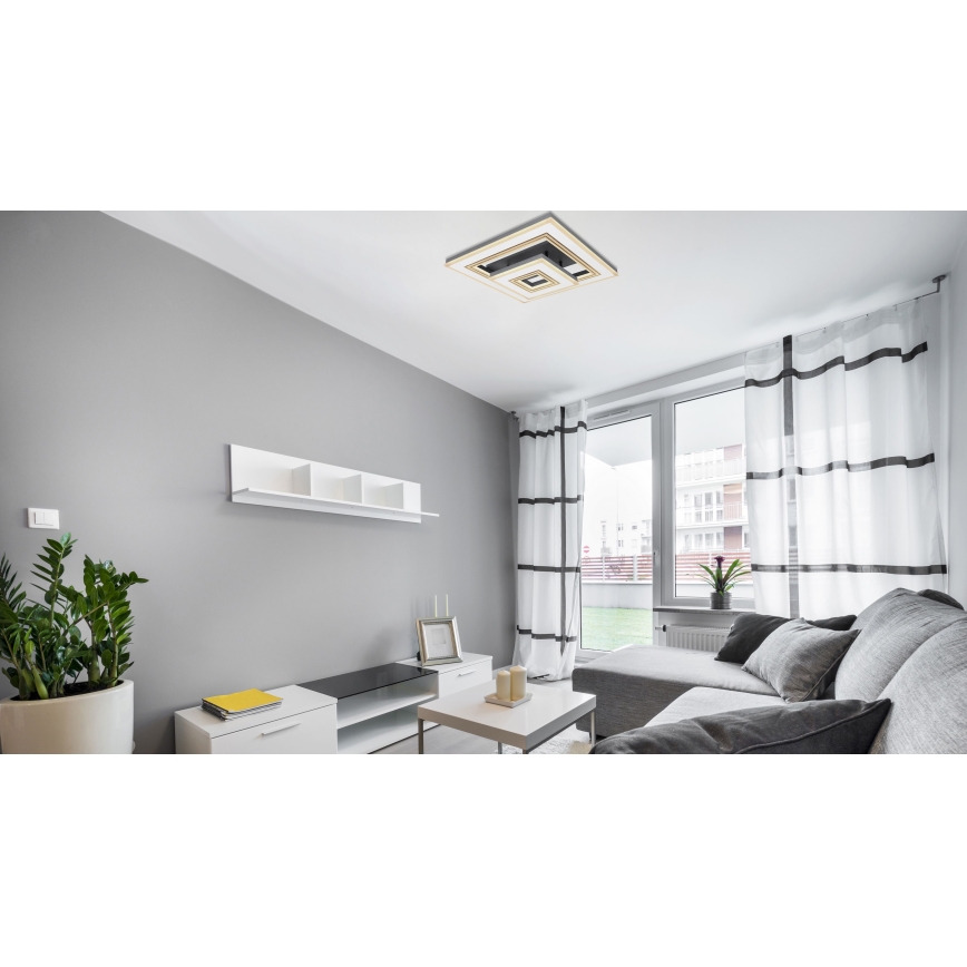 Globo - Dimbare LED plafondlamp LED/50W/230V 2700-6000K + afstandsbediening