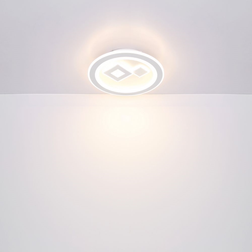 Globo - Dimbare LED Plafondlamp LED/40W/230V 2700-6500K + AB
