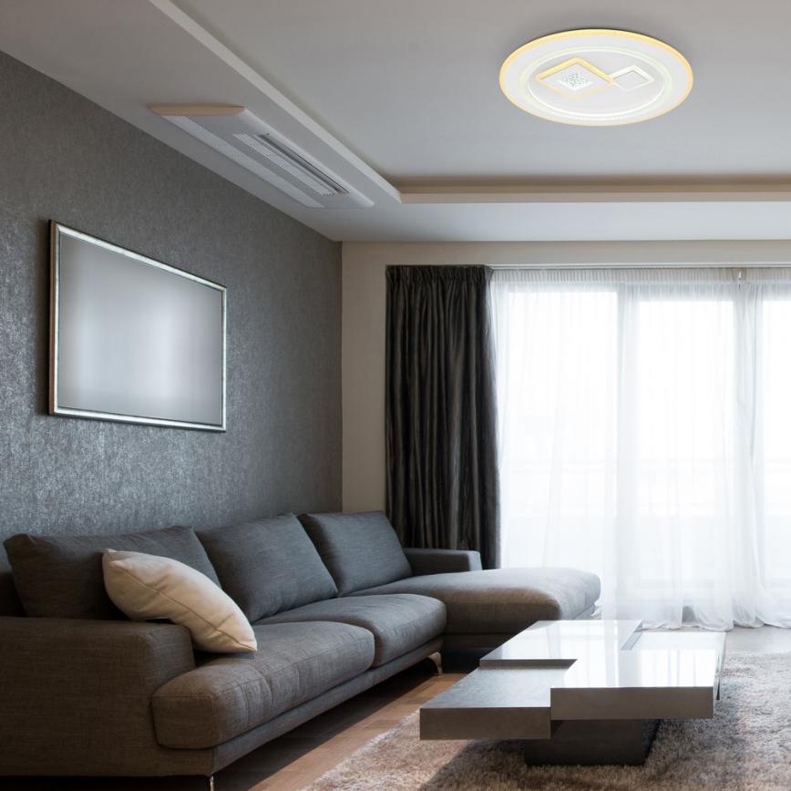 Globo - LED dimbare plafondlamp LED/40W/230V 2700-6500K + afstandsbediening