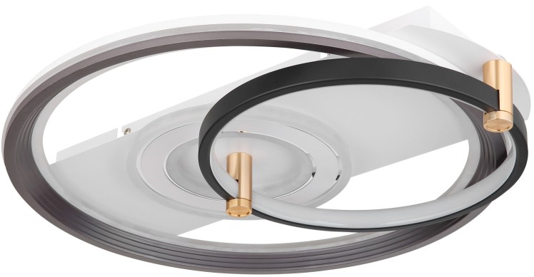 Globo 48459-46 - Dimbare LED-plafondlamp ANI LED/46W/230V 2700-6000K 48x52 cm + afstandsbediening