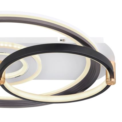 Globo 48459-46 - Dimbare LED-plafondlamp ANI LED/46W/230V 2700-6000K 48x52 cm + afstandsbediening