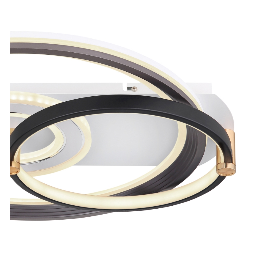 Globo 48459-46 - Dimbare LED-plafondlamp ANI LED/46W/230V 2700-6000K 48x52 cm + afstandsbediening