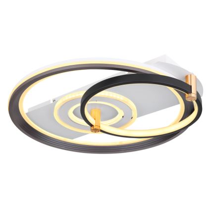 Globo 48459-46 - Dimbare LED-plafondlamp ANI LED/46W/230V 2700-6000K 48x52 cm + afstandsbediening
