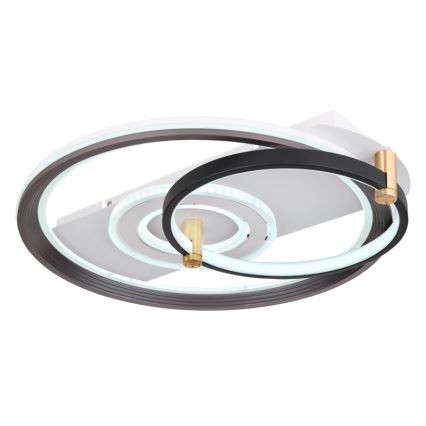Globo 48459-46 - Dimbare LED-plafondlamp ANI LED/46W/230V 2700-6000K 48x52 cm + afstandsbediening