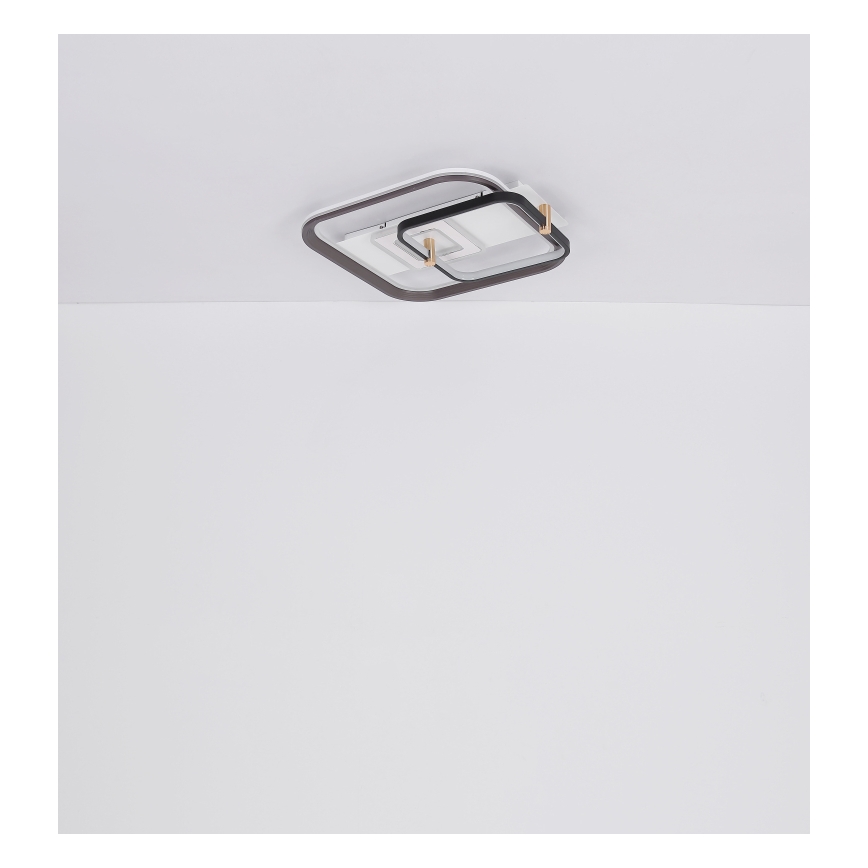 Globo 48459-48 - Dimbare LED-plafondlamp ANI LED/48W/230V 2700-6000K 48x52 cm + afstandsbediening