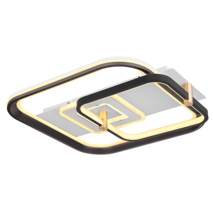 Globo 48459-48 - Dimbare LED-plafondlamp ANI LED/48W/230V 2700-6000K 48x52 cm + afstandsbediening