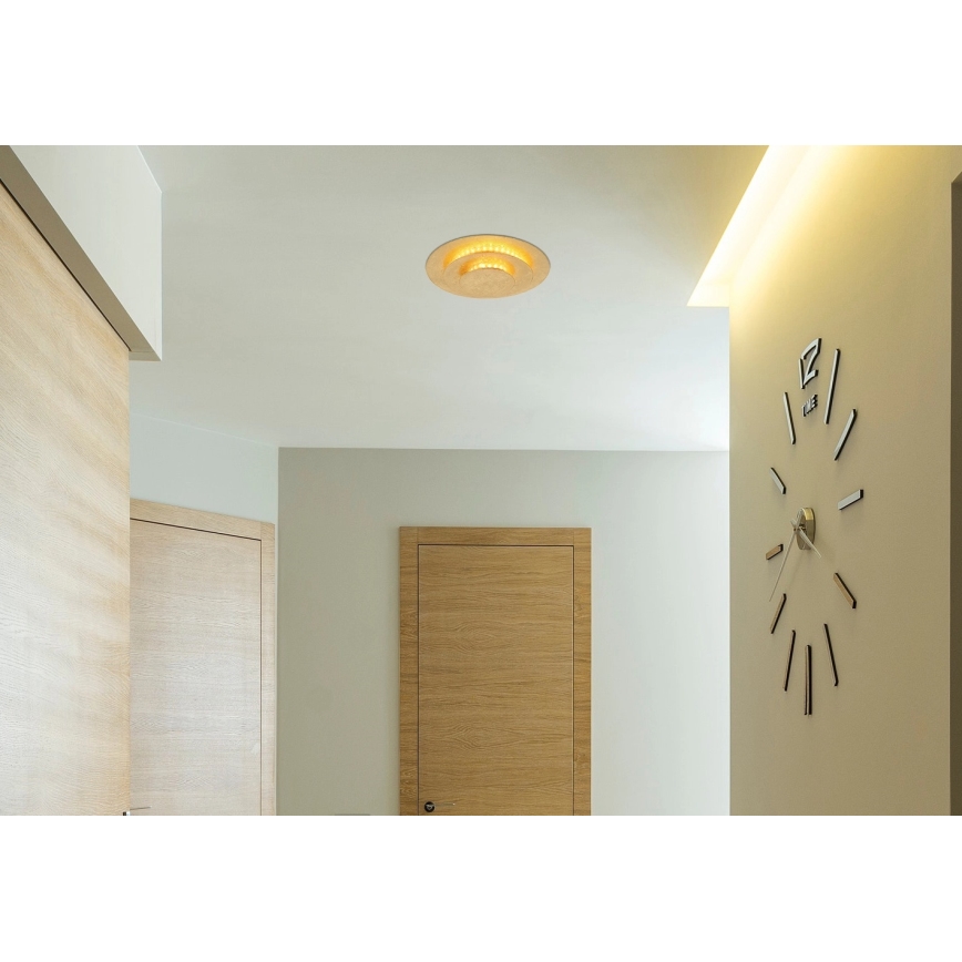 Globo - LED plafondlamp LED/18W/230V 3000K Ø 18 cm goud