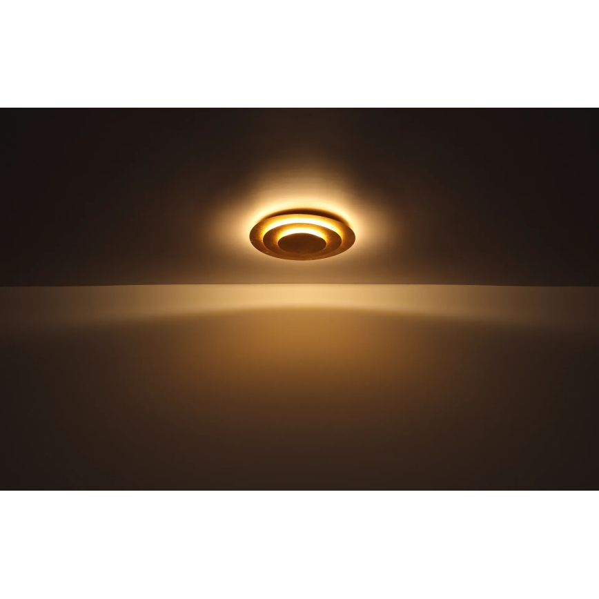 Globo - LED plafondlamp LED/18W/230V 3000K Ø 18 cm goud