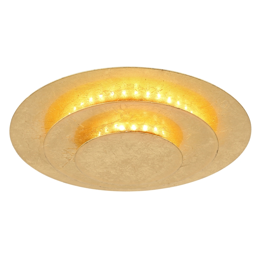Globo - LED plafondlamp LED/18W/230V 3000K Ø 18 cm goud