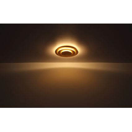 Globo - LED plafondlamp LED/40W/230V 3000K Ø 49 cm goud