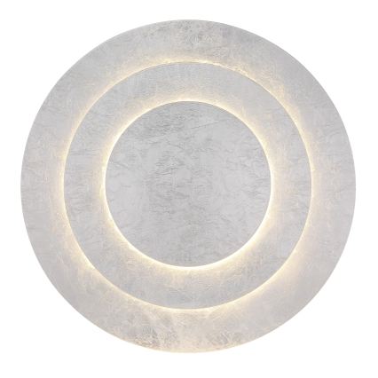 Globo - LED-plafondlamp 40W/230V 3000K Ø49 cm zilver