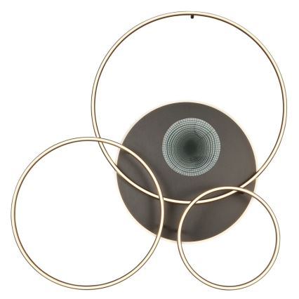 Globo - Dimbare LED plafondlamp LED/70W/230V 2700-6500K goud + afstandsbediening