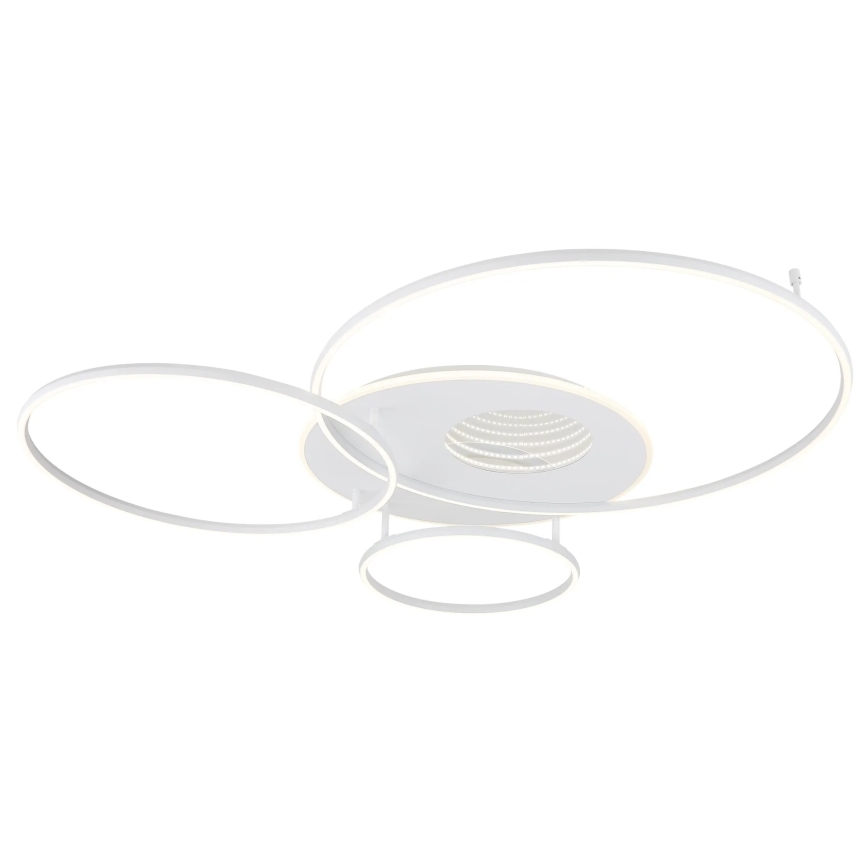 Globo - LED-dimbare plafondlamp LED/70W/230V 2700-6500K 105x26,5 cm wit + afstandsbediening