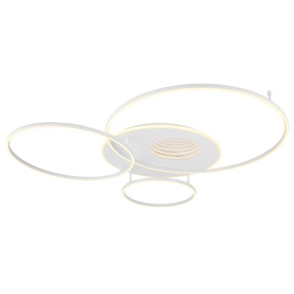 Globo - LED-dimbare plafondlamp LED/70W/230V 2700-6500K 105x26,5 cm wit + afstandsbediening