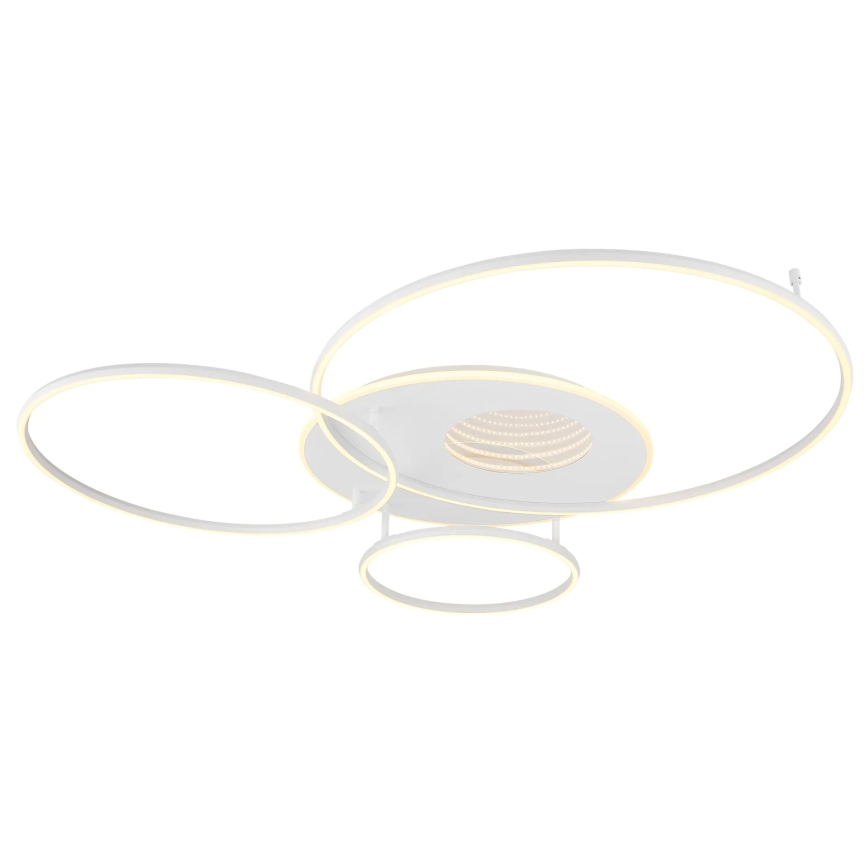 Globo - LED-dimbare plafondlamp LED/70W/230V 2700-6500K 105x26,5 cm wit + afstandsbediening