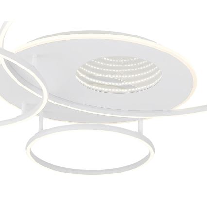 Globo - LED-dimbare plafondlamp LED/70W/230V 2700-6500K 105x26,5 cm wit + afstandsbediening