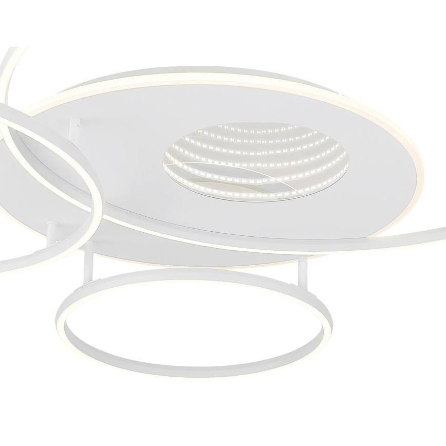 Globo - LED-dimbare plafondlamp LED/70W/230V 2700-6500K 105x26,5 cm wit + afstandsbediening
