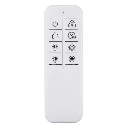 Globo - LED-dimbare plafondlamp LED/70W/230V 2700-6500K 105x26,5 cm wit + afstandsbediening