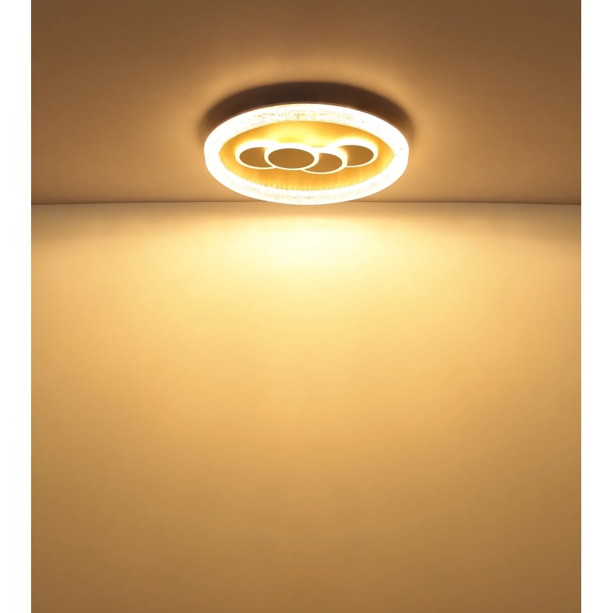 Globo - LED-plafondlamp LED/40W/230V 3000K Ø 49,5 cm goudkleurig