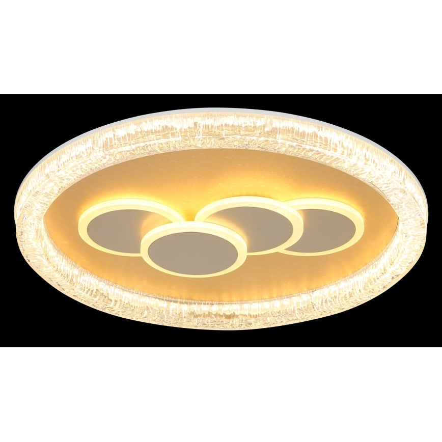 Globo - LED-plafondlamp LED/40W/230V 3000K Ø 49,5 cm goudkleurig