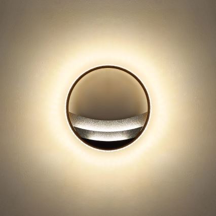 Globo - LED Plafondlamp LED/12W/230V 3000/4000/6000K Ø 29,5 cm goudkleurig