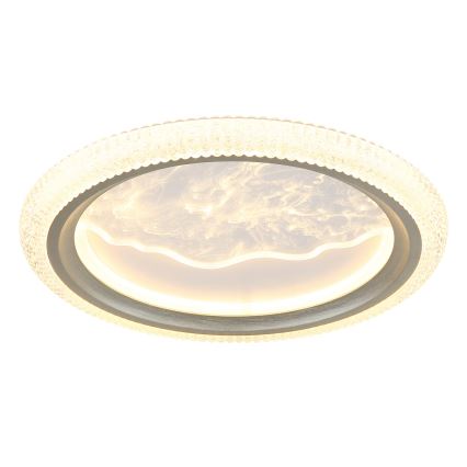 Globo - LED-plafondlamp LED/28W/230V 3000/4200/6000K Ø 39,5 cm zilver
