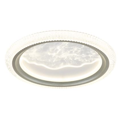 Globo - LED-plafondlamp LED/28W/230V 3000/4200/6000K Ø 39,5 cm zilver