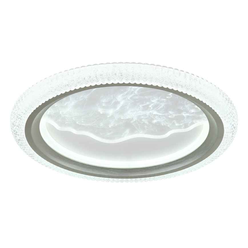 Globo - LED-plafondlamp LED/28W/230V 3000/4200/6000K Ø 39,5 cm zilver