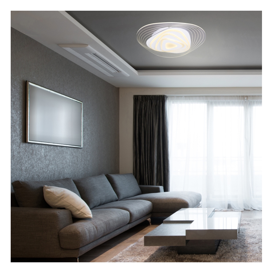 Globo - Dimbare LED plafondlamp LED/40W/230V 3000-6500K 50,2x48,8 cm Wi-Fi Tuya + afstandsbediening