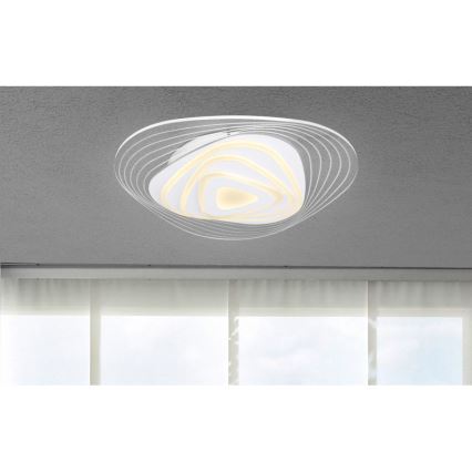 Globo - LED dimbare plafondlamp LED/40W/230V 3000-6500K 50,2x48,8 cm Wi-Fi Tuya + afstandsbediening