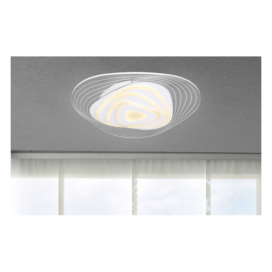 Globo - LED dimbare plafondlamp LED/40W/230V 3000-6500K 50,2x48,8 cm Wi-Fi Tuya + afstandsbediening