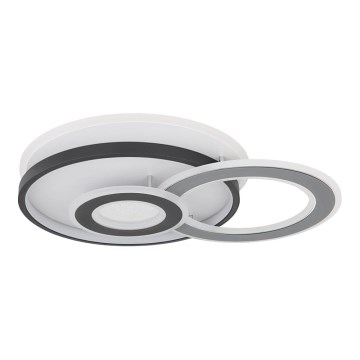Globo 48552D4 - LED-plafondlamp BRIENNA LED/40W/230V 43x52 cm wit/grijs