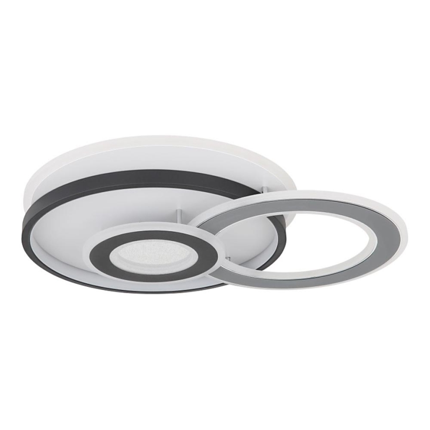Globo 48552D4 - LED-plafondlamp BRIENNA LED/40W/230V 43x52 cm wit/grijs