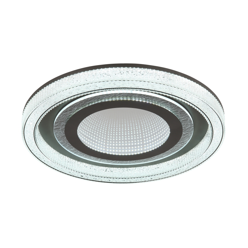 Globo - Dimbare LED plafondlamp LED/48W/230V 2700-6000K diameter 48 cm antraciet + afstandsbediening