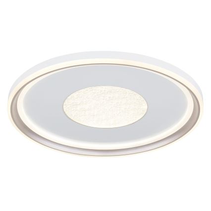 Globo - Dimbare LED-plafondlamp LED/60W/230V 2700-6000K Ø 59 cm wit/crème + afstandsbediening