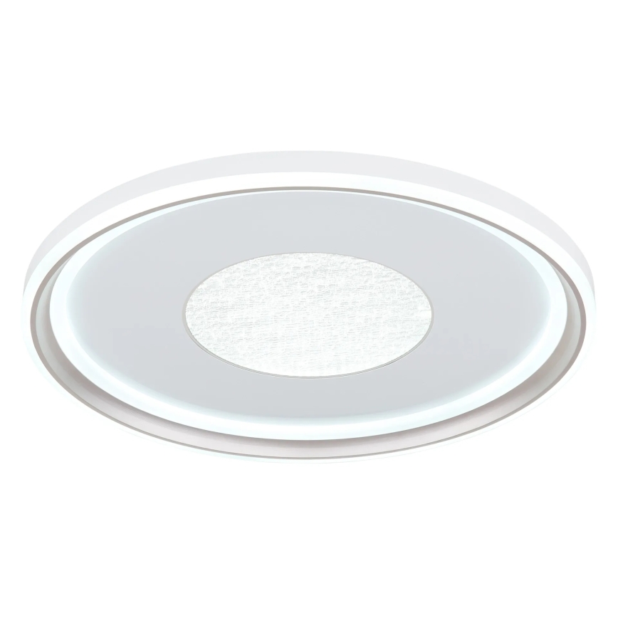 Globo - Dimbare LED-plafondlamp LED/60W/230V 2700-6000K Ø 59 cm wit/crème + afstandsbediening