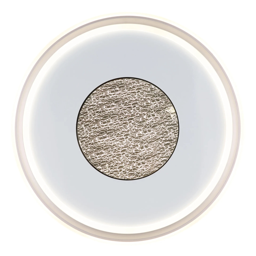 Globo - Dimbare LED-plafondlamp LED/60W/230V 2700-6000K Ø 59 cm wit/crème + afstandsbediening