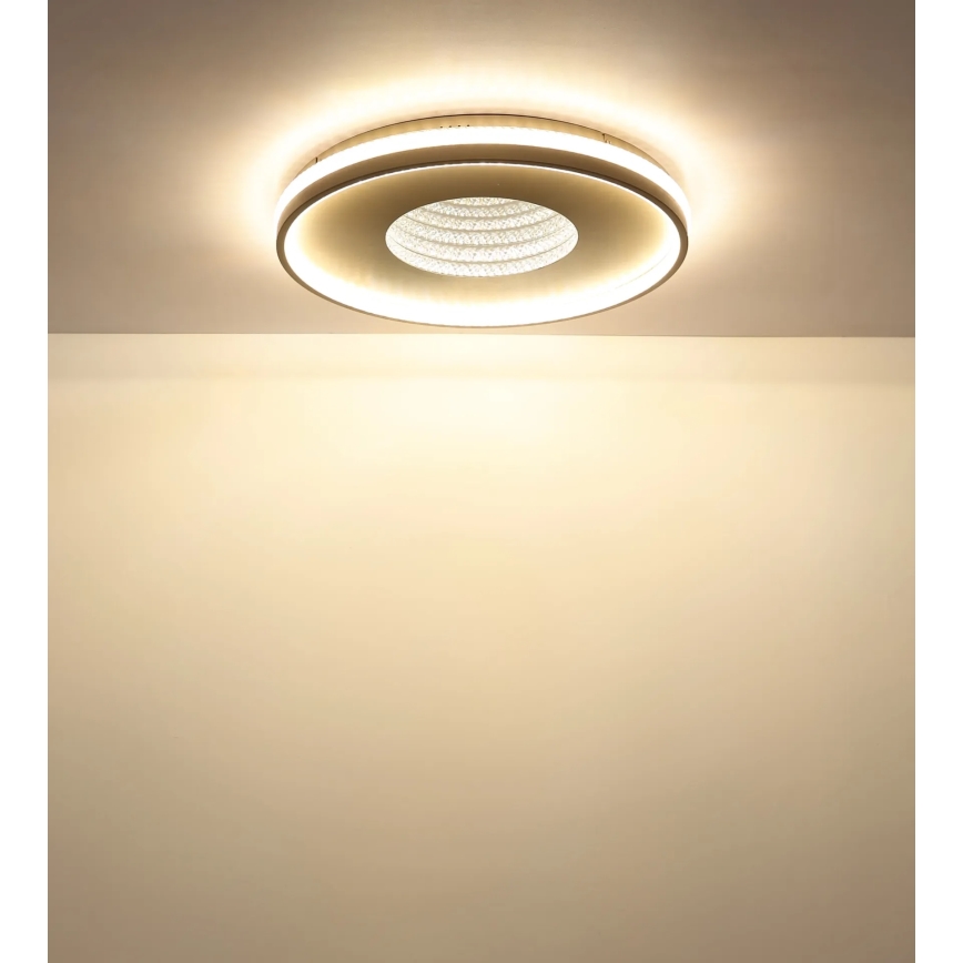 Globo - LED-dimbare plafondlamp LED/40W/230V 2700-6500K Ø 50,5 cm + afstandsbediening