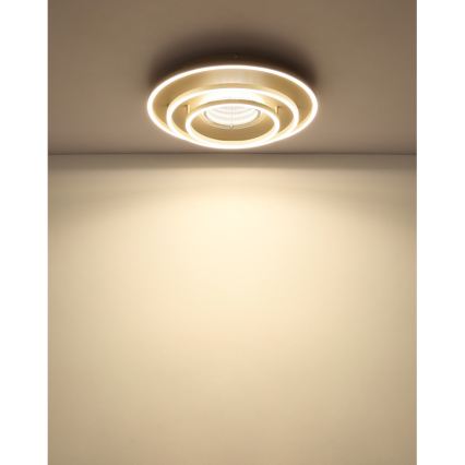 Globo - LED plafondlamp LED/40W/230V 3000/4000/6000K Ø 51 cm beige
