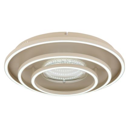 Globo - LED plafondlamp LED/40W/230V 3000/4000/6000K Ø 51 cm beige