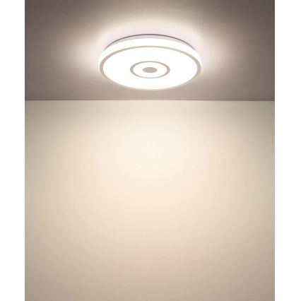 Globo - LED-plafondlamp LED/24W/230V 3000/4000/6000K Ø 38 cm mat chroom