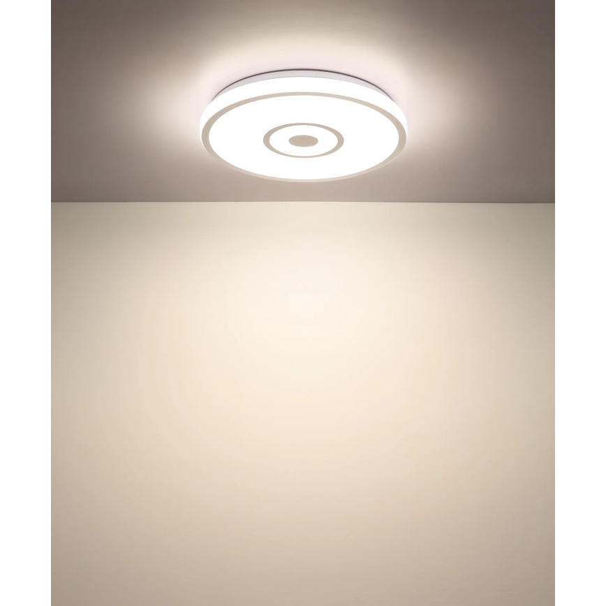 Globo - LED-plafondlamp LED/24W/230V 3000/4000/6000K Ø 38 cm mat chroom