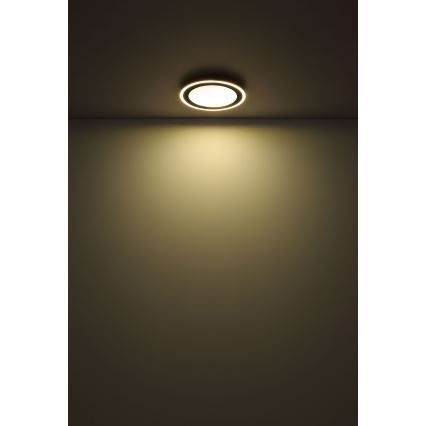Globo - LED Plafondlamp LED/24W/230V 4000K diameter 34 cm zwart